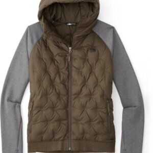 The North Face Taupe Mashover Down Pullover Hoodie Size S